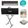 Nektar Keyboard Bundles Nektar Impact LX61+ 61-key Midi Keyboard With Btwig Software, Cloth, Gigbag, Stand & Ebook