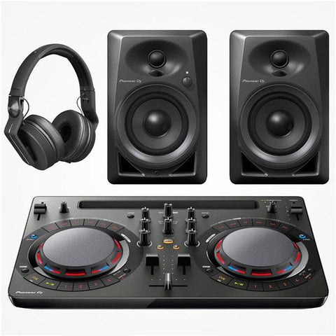 Buy Pioneer DJ Starter Pack - DDJ WeGo4 Controller, DM-40