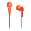 Pioneer In-Ear Wired Headphones Orange Pioneer SE-CL502 Compact Style Lightweight In-Ear Wired Headphone