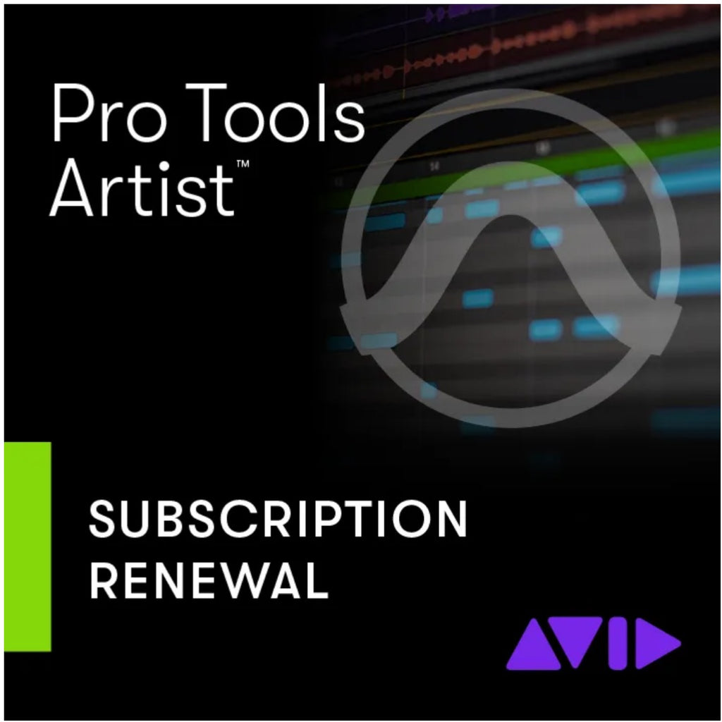 Avid Pro Tools Artist 1 Year Subscription Renewal