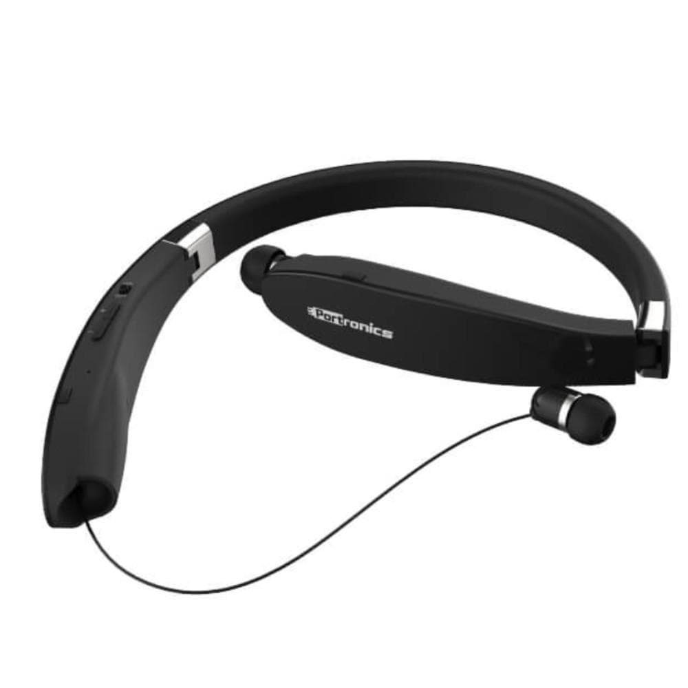 Portronics POR 927 Harmonics 200 Wireless Stereo Headset Neckband Black