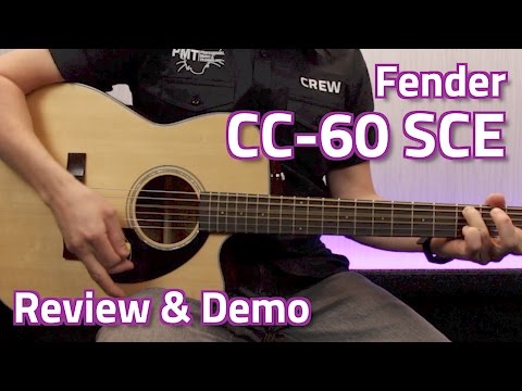 Fender CC-60SCE Concert Electro-Acoustic Guitar