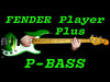 Fender Player Plus Precision Bass 4-String Bass Guitar