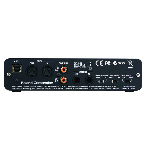 Roland UA55 QuadCapture USB 2.0 Audio Interface