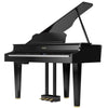 Roland Digital Pianos Black Roland GP-607 88-Key Digital Grand Piano with Ivory-Feel Keybed