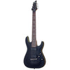 Schecter Electric Guitars Satin Black Schecter Demon 7 Electric Guitar, 7-String with Active Pickups