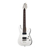 Schecter Electric Guitars Vintage White Schecter Demon 7 String Electric Guitar