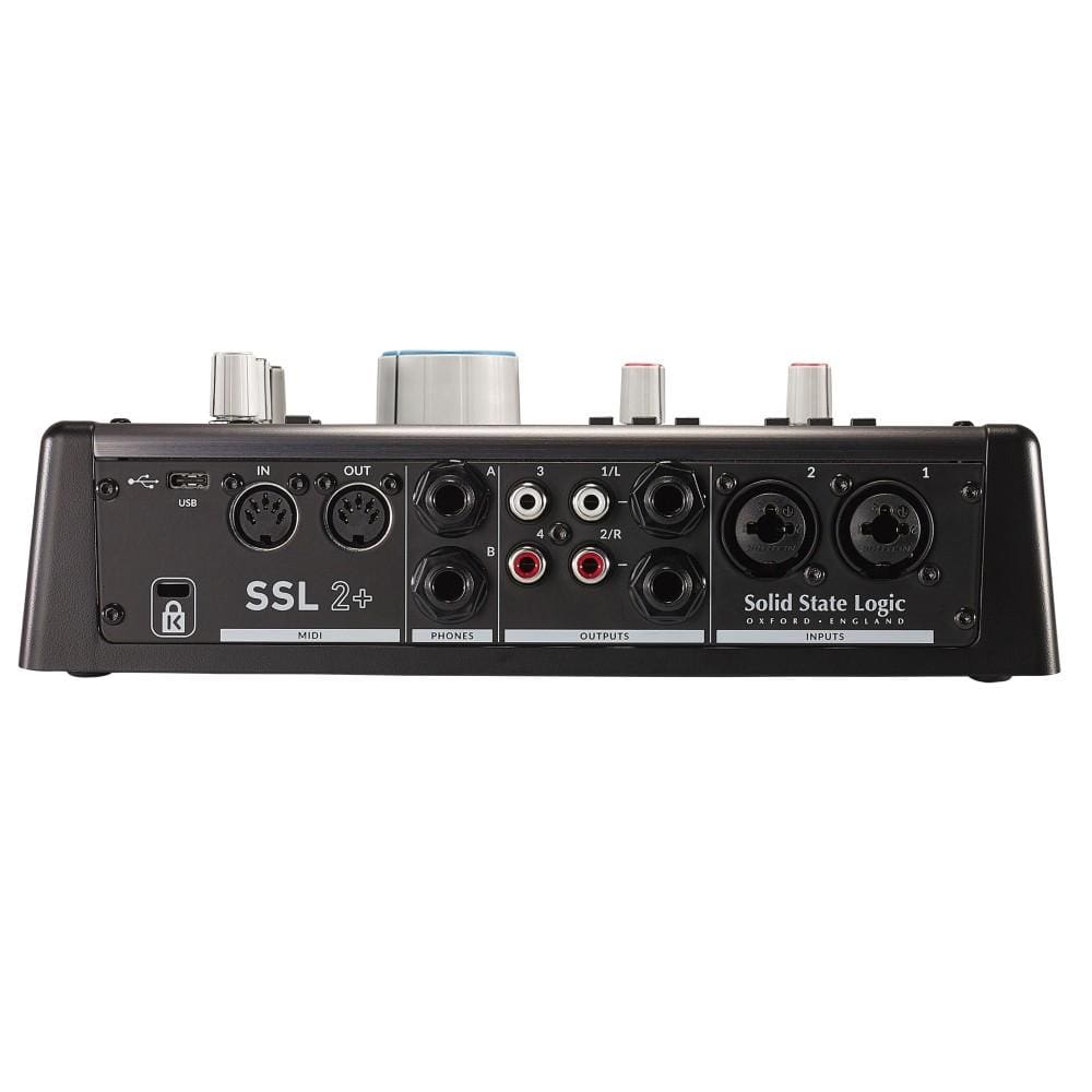 Solid State Logic SSL 2+ Professional Collaborative Studio 2-In/4-Out USB  Audio Interface