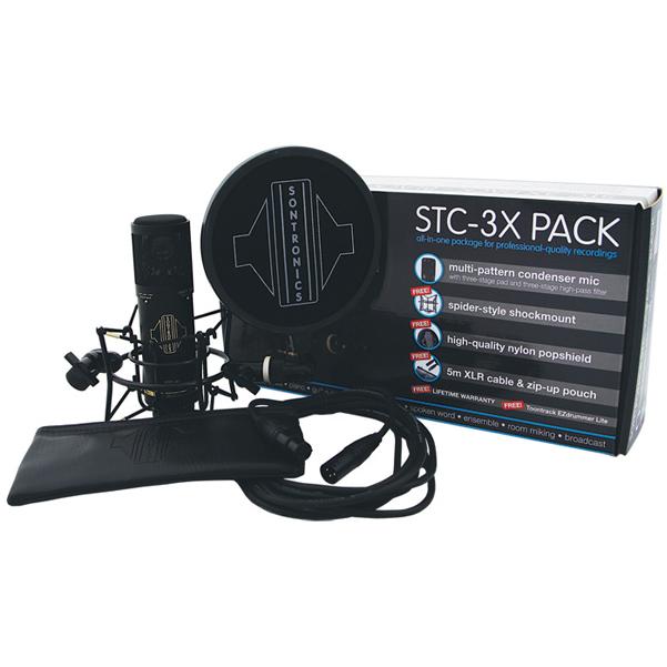 Buy Sontronics STC-3X 3 Pattern Large Diaphragm Condenser Mic Pack