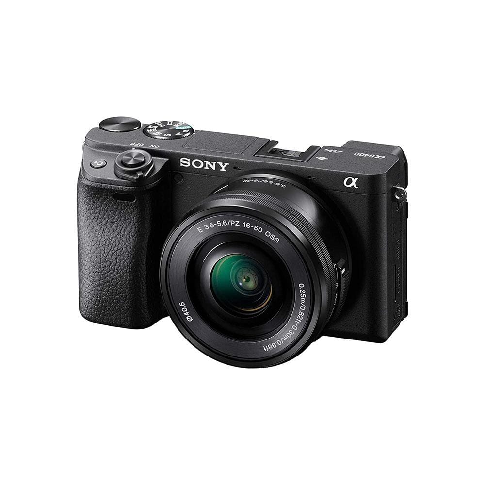 Buy Sony Black Bajaao 24.2MP With ILCE-6400L 16-50mm - Zoom Power | Alpha Mirrorless Online Lens Camera