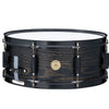 Tama Snare Drums Black Oak Wrap Tama WP1455BK Woodworks 14"x5.5" Snare Drum
