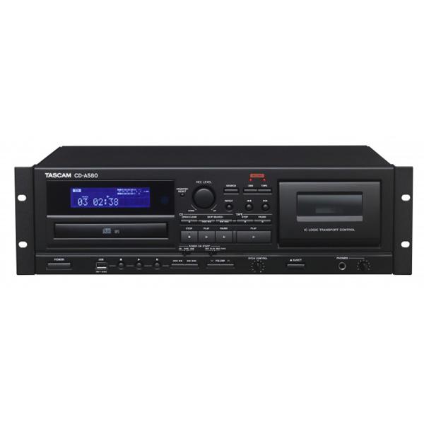 Tascam CD-A580 Cassette USB CD Media Player