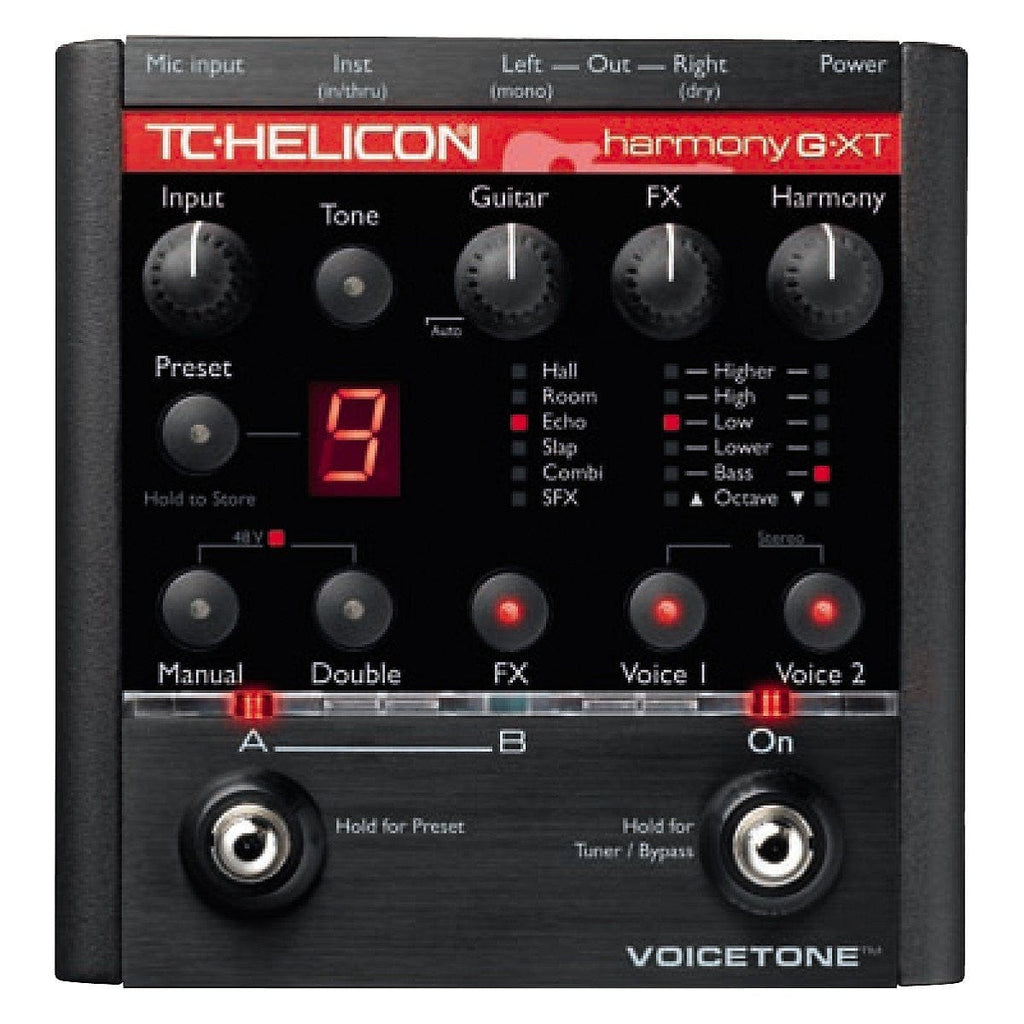 Buy TC-Helicon VoiceTone Harmony-G XT Vocal Effects Processor 