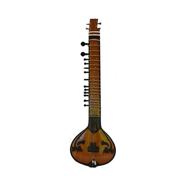 Buy Ultimate Guru Gandhar Pancham Flat Travel Sitar Online | Bajaao