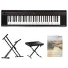 Yamaha Digital Pianos NP-12 Black w Stand & Bench Yamaha Piaggero NP-12 Digital Piano