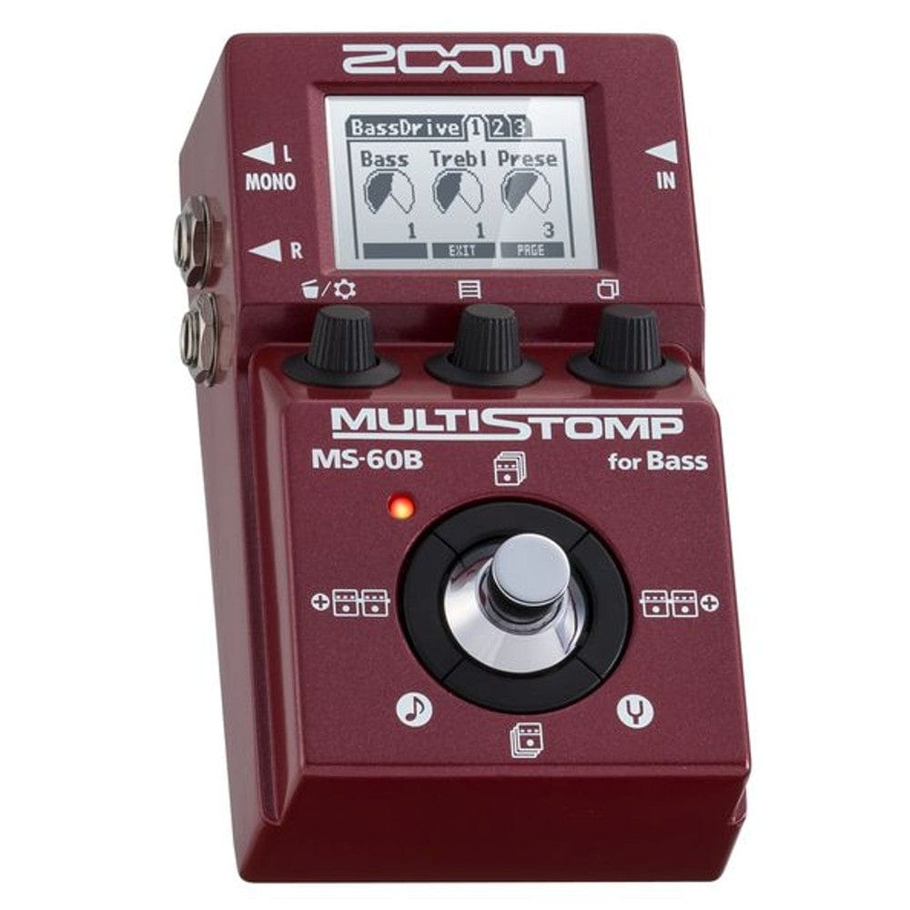 zoom MULTI STOMP MS-60B for Bass