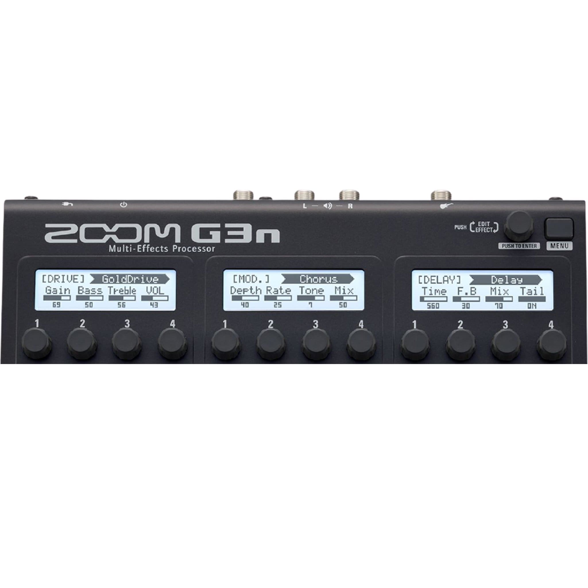 ZOOM G3XN Multi Effects Processor Expression Pedal With Headphone, Guitar  Cable And Polishing Cloth