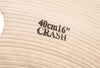 Zultan Crash Cymbals Zultan 16inch Rock Beat Crash Holey