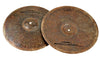 Zultan Hi Hat Cymbals Zultan 15inch Raw Hi-Hat